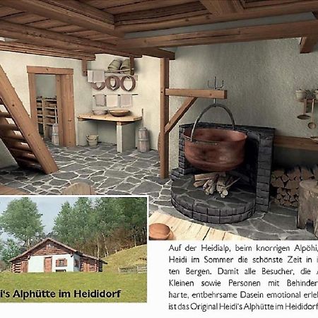 Hotel Restaurant Heidihof Майенфельд Экстерьер фото